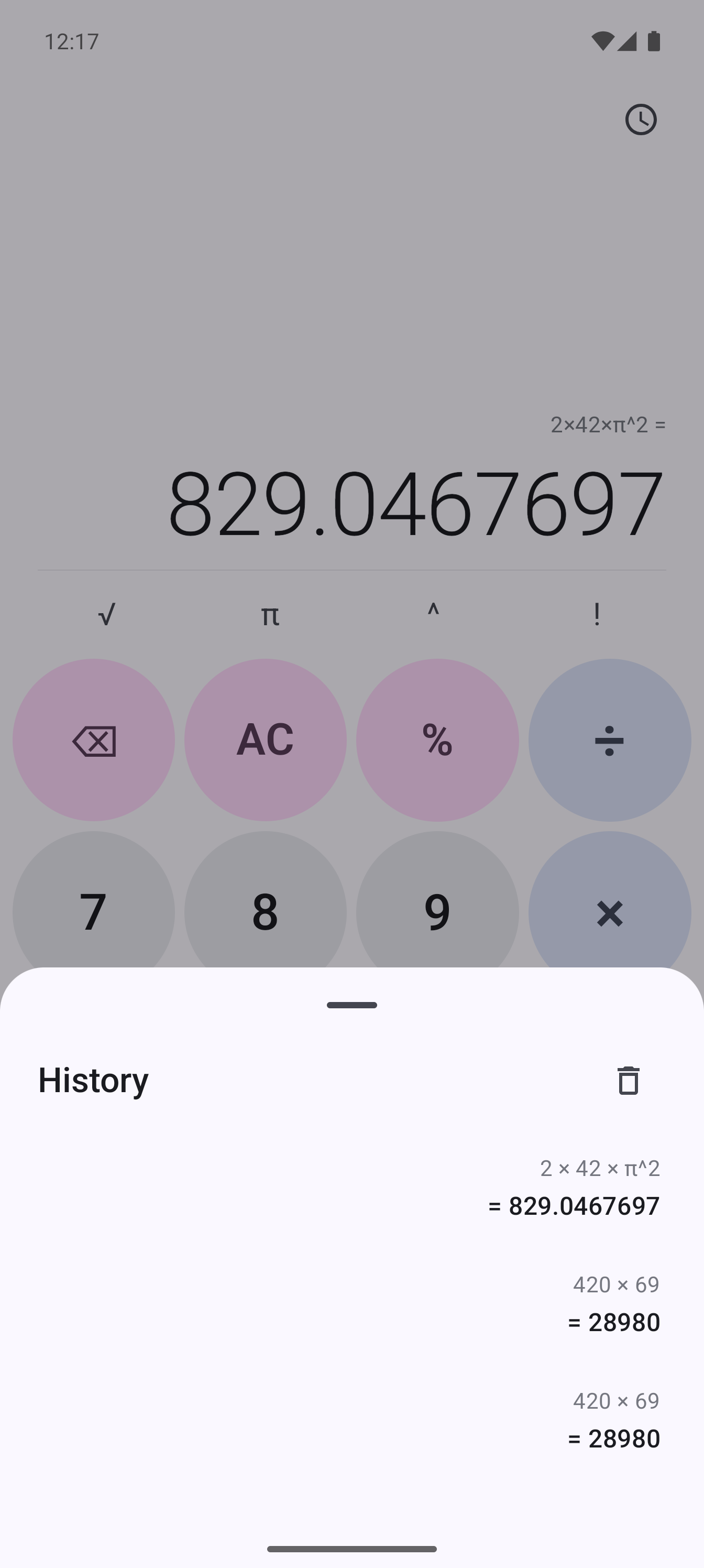 Screenshot 4 of CalculatorM3 — opens full size