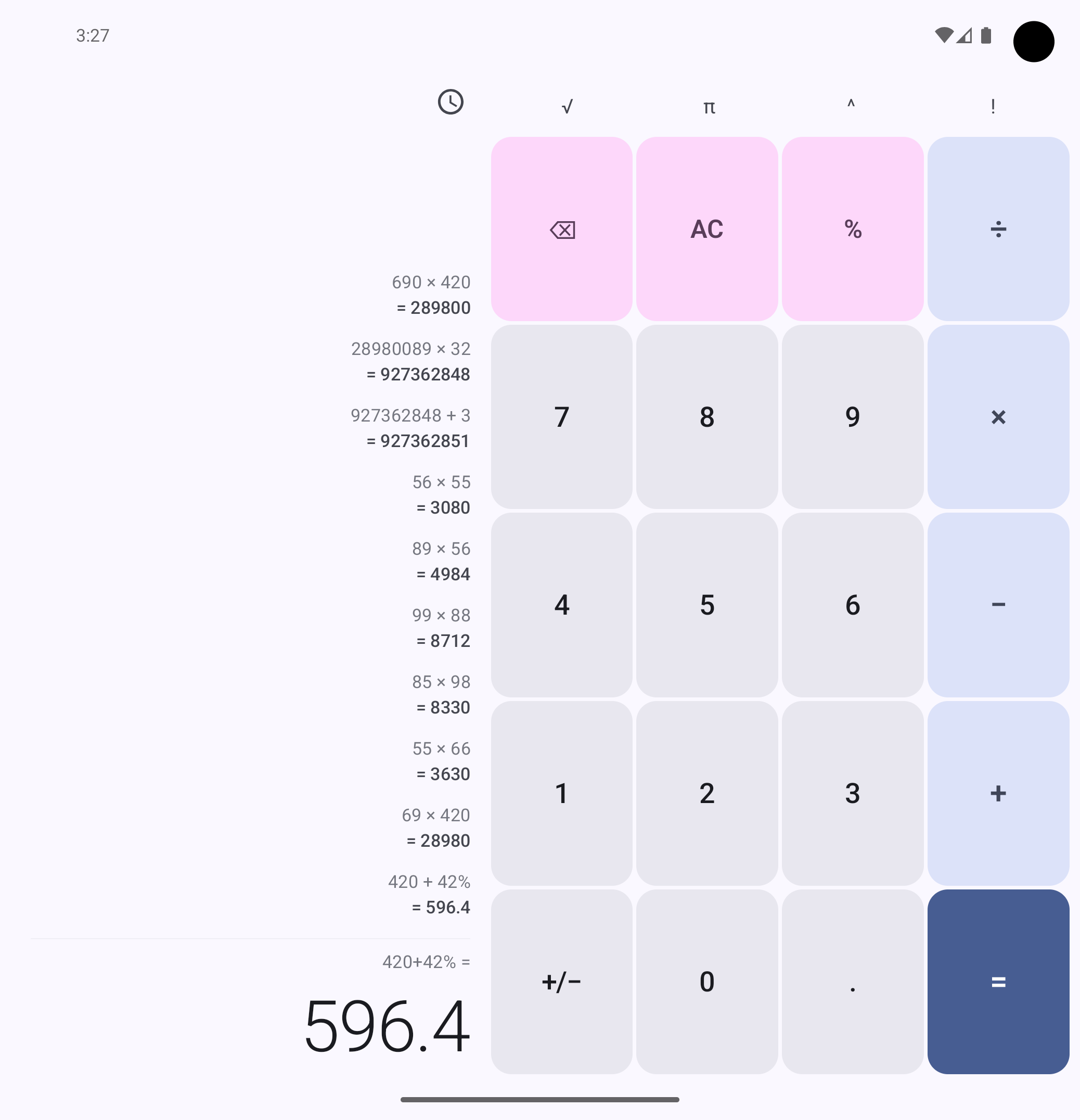 Screenshot 6 of CalculatorM3 — opens full size