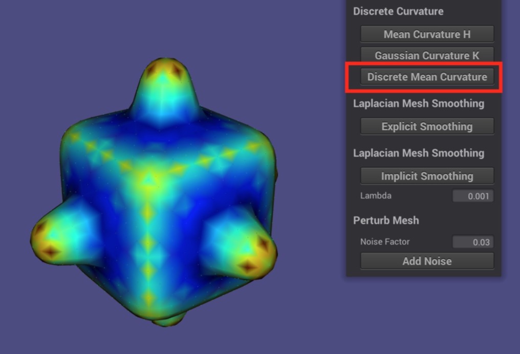 GitHub - germain-hug/Laplacian-Mesh-Smoothing: Uniform, Explicit