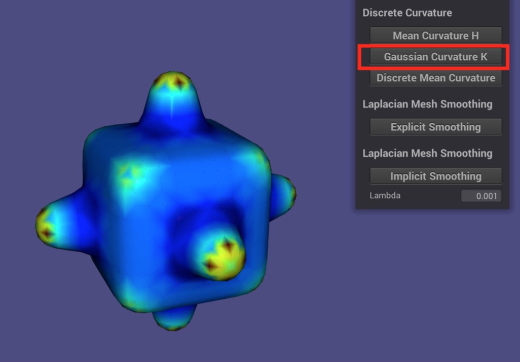 GitHub - germain-hug/Laplacian-Mesh-Smoothing: Uniform, Explicit