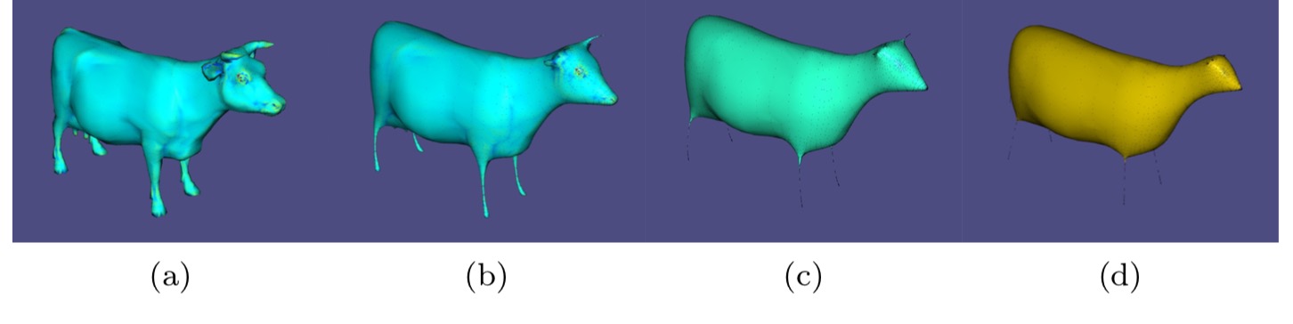 GitHub - germain-hug/Laplacian-Mesh-Smoothing: Uniform, Explicit