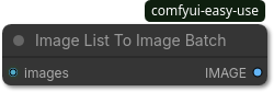 Image List To Image Batch