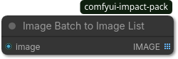 Image Batch To Image List