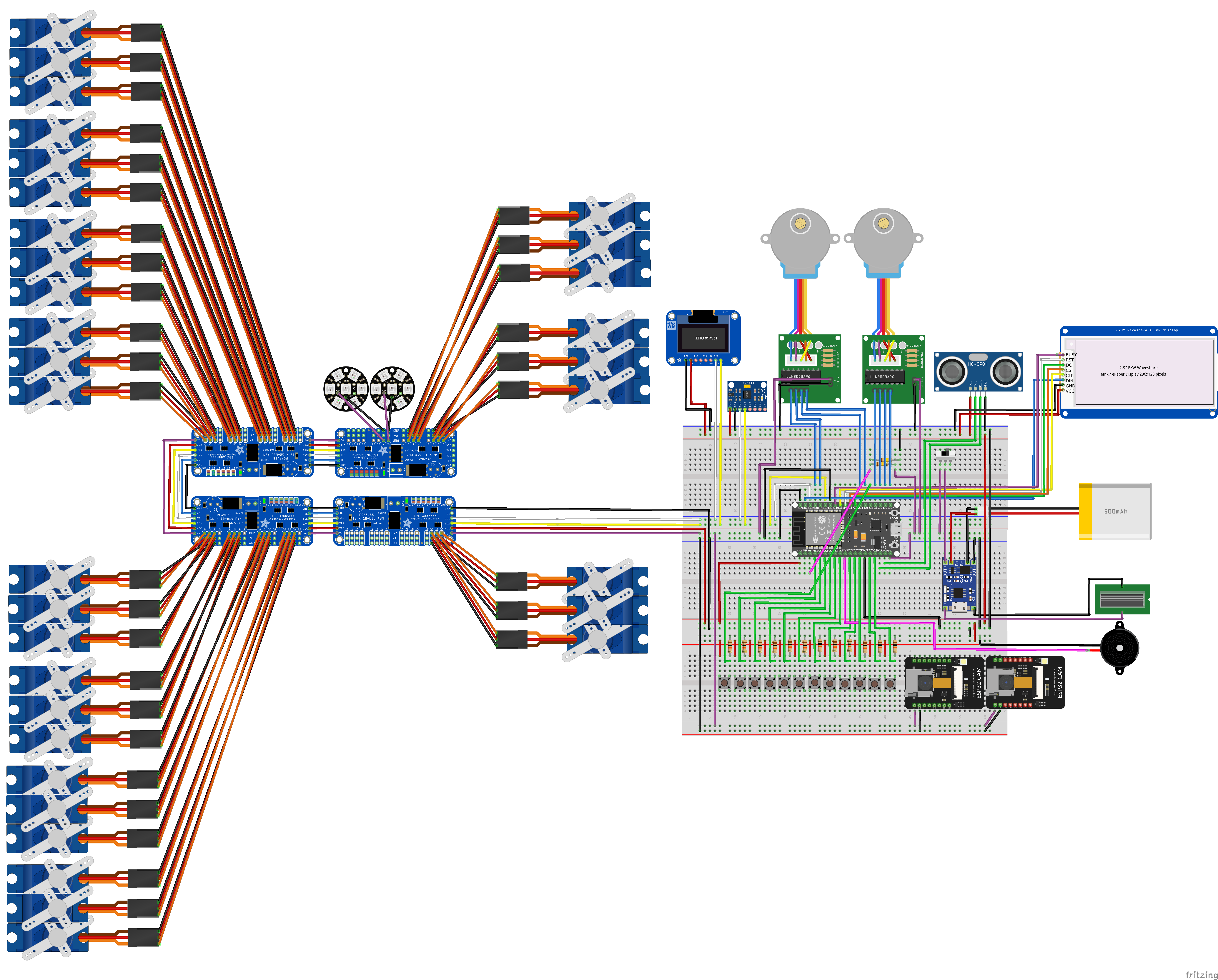 Breadboard layout