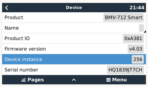 venus device instance