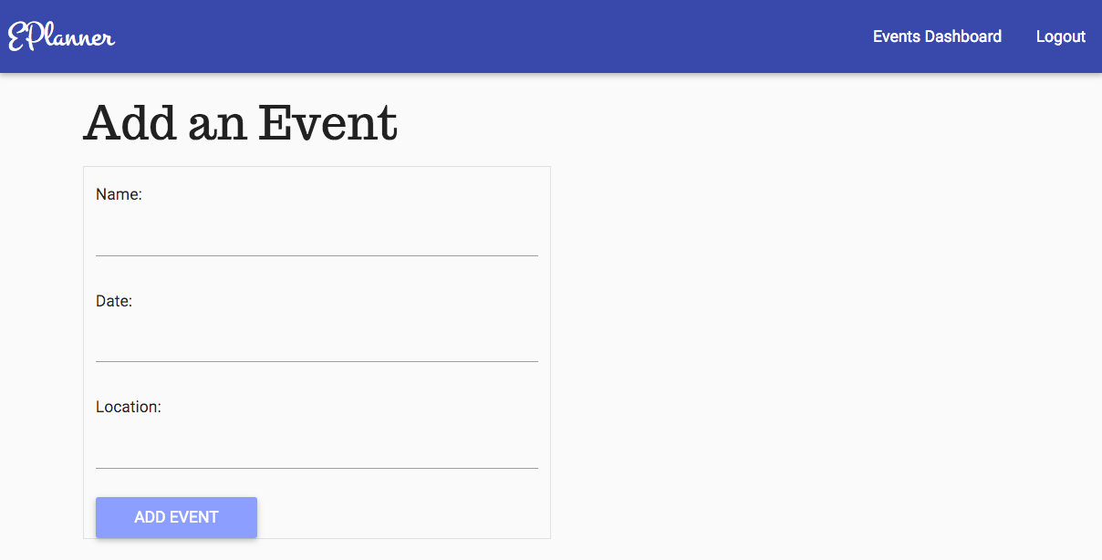 GitHub - gesseekur/eplanner: A site created for easy event planning ...