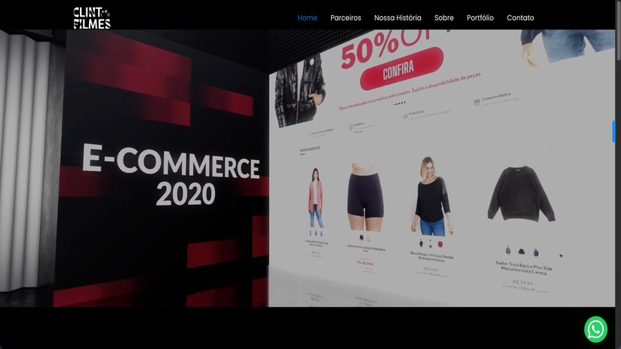 Clint Filmes E-Commerce