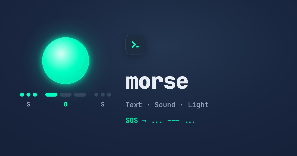 Morse Code Translator