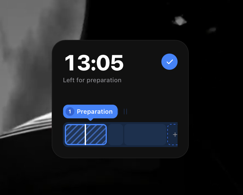 Block Timer widget for macOS by getappinapp