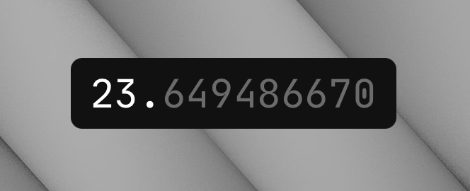 Age Counter widget for macOS by developerbola