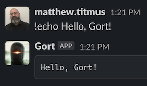 Hello, Gort!