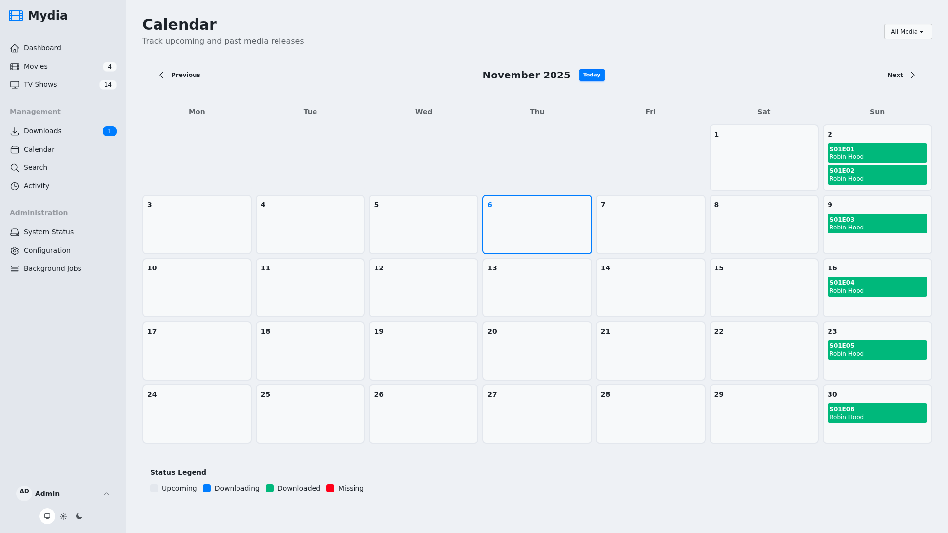 Calendar
