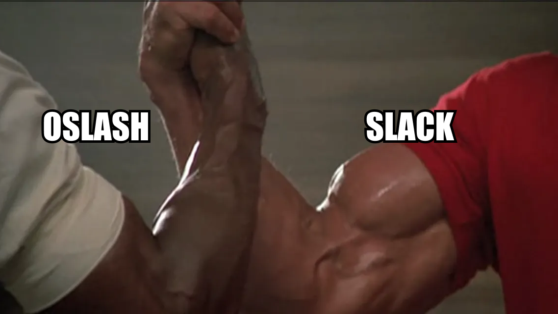 OSlash 🤝 Slack