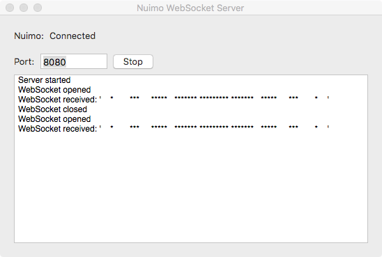 Nuimo WebSocket Server for OS X