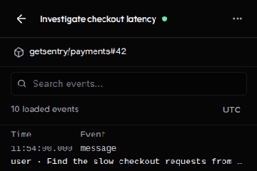 Conversation Event Log · Mobile