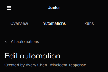 Automation Editor Public · Mobile