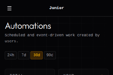 Automations · Mobile