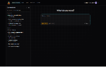Conversation Create Focused · Desktop