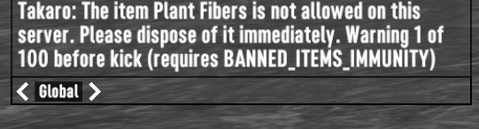 Warning Configuration