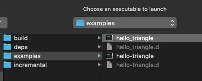 Xcode select binary