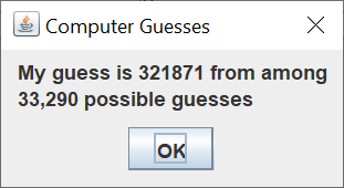 computer guessed