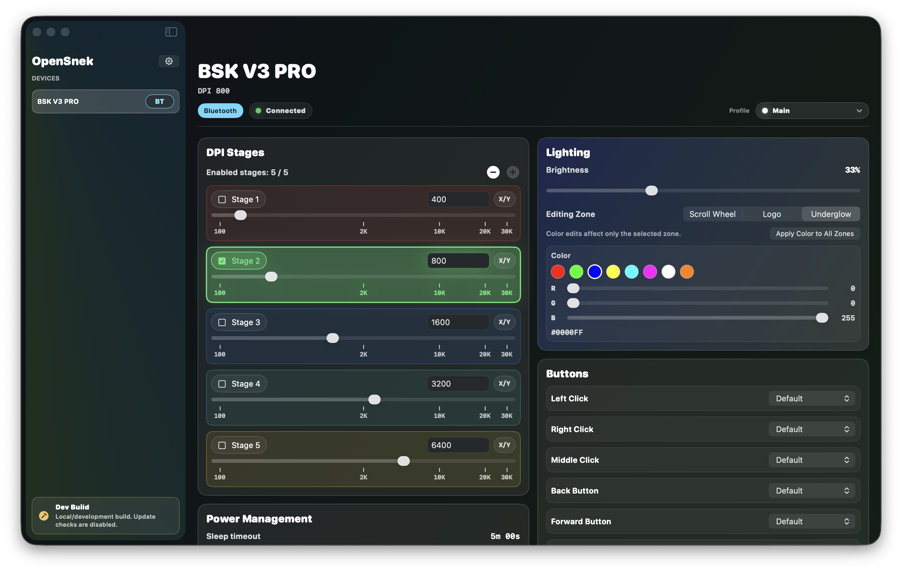 OpenSnek screenshot 1