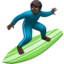 man-surfing