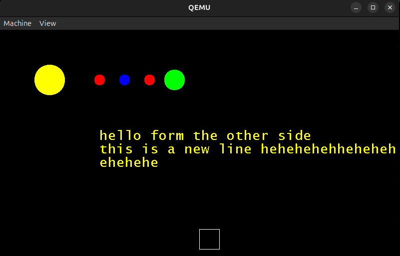 qemu display