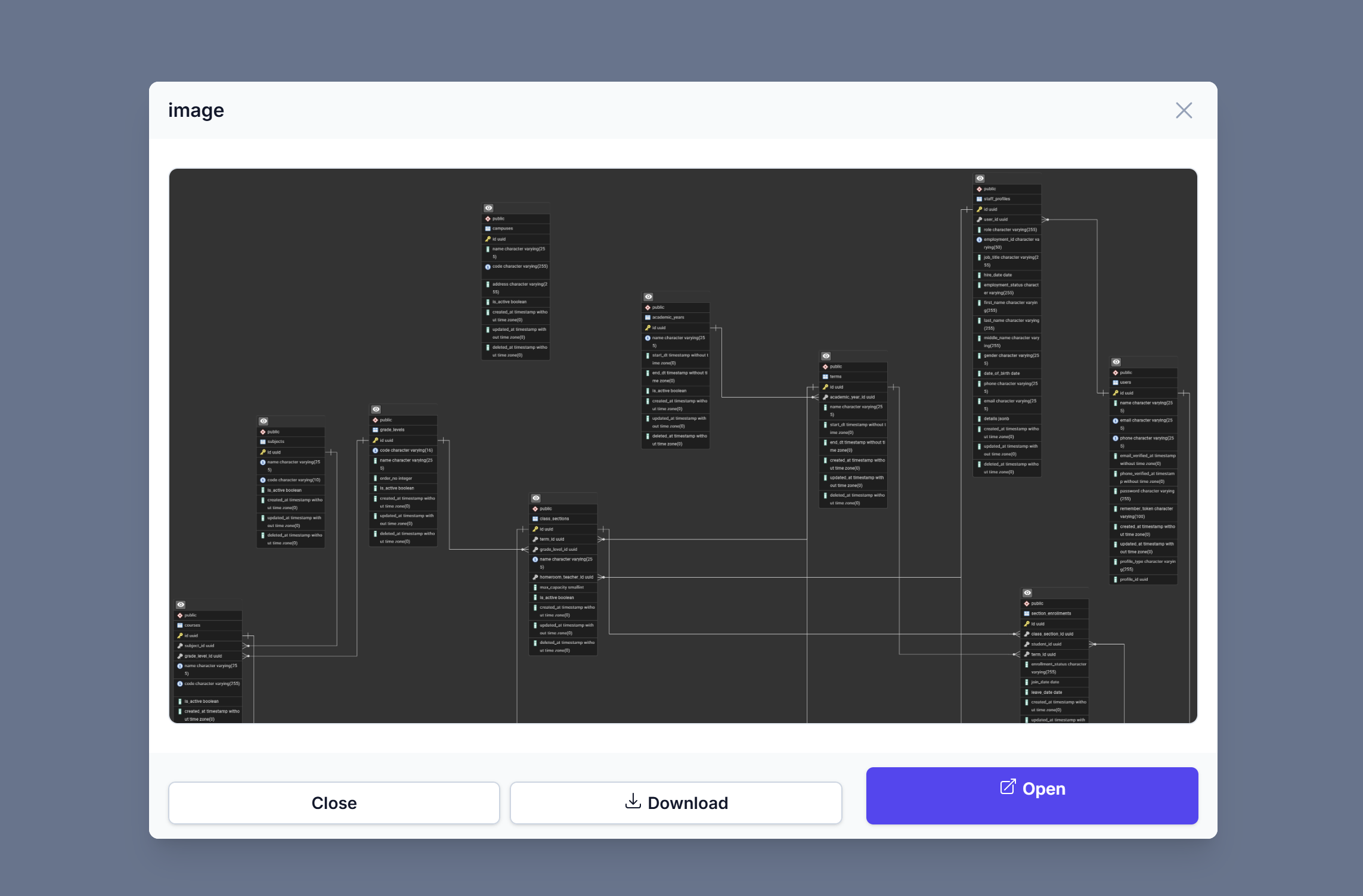 Image Preview Modal