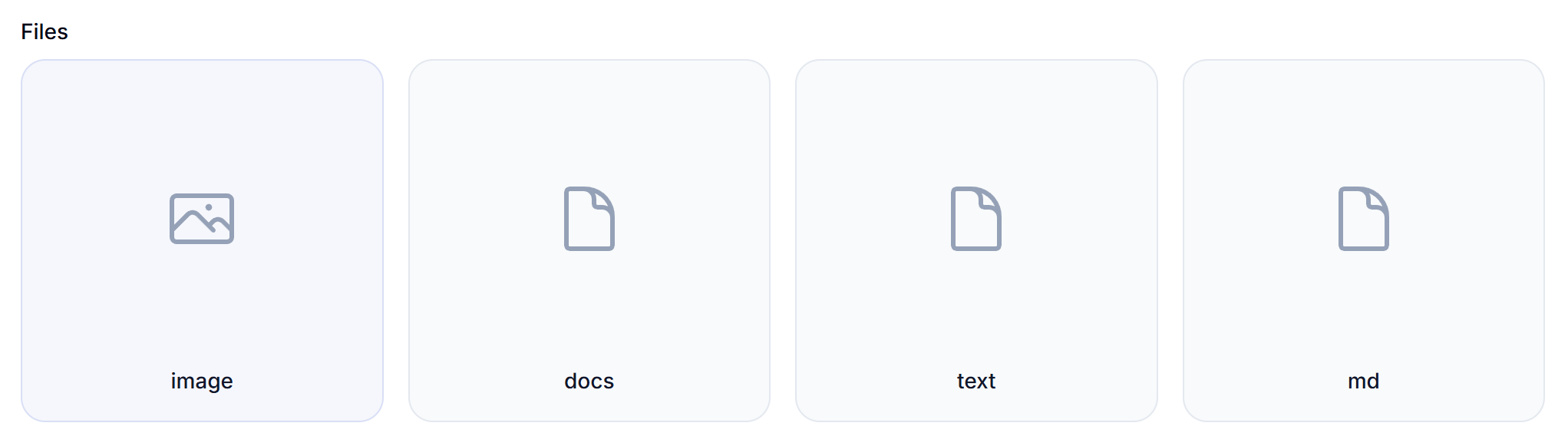 File View Entry - Grid Layout