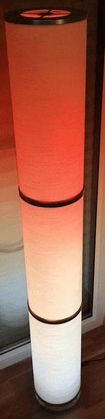 On Fire Lamp