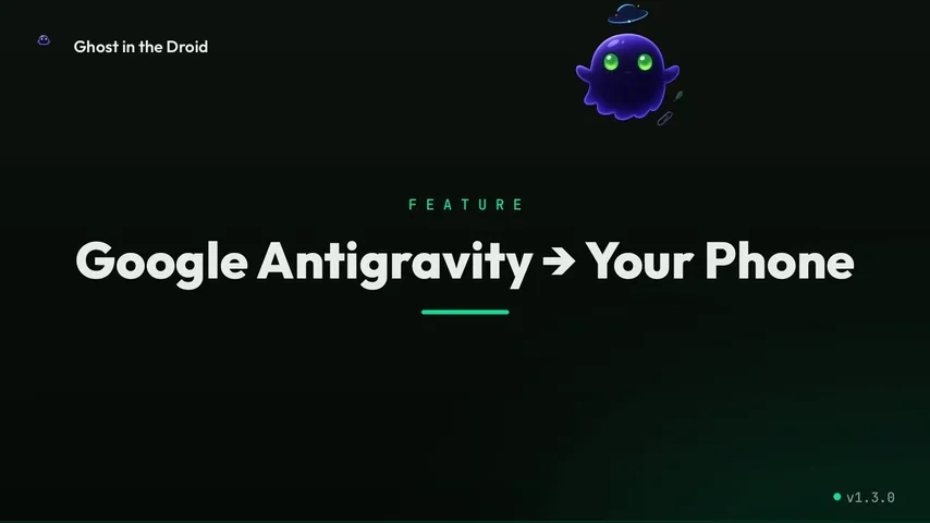 Antigravity drives the phone
