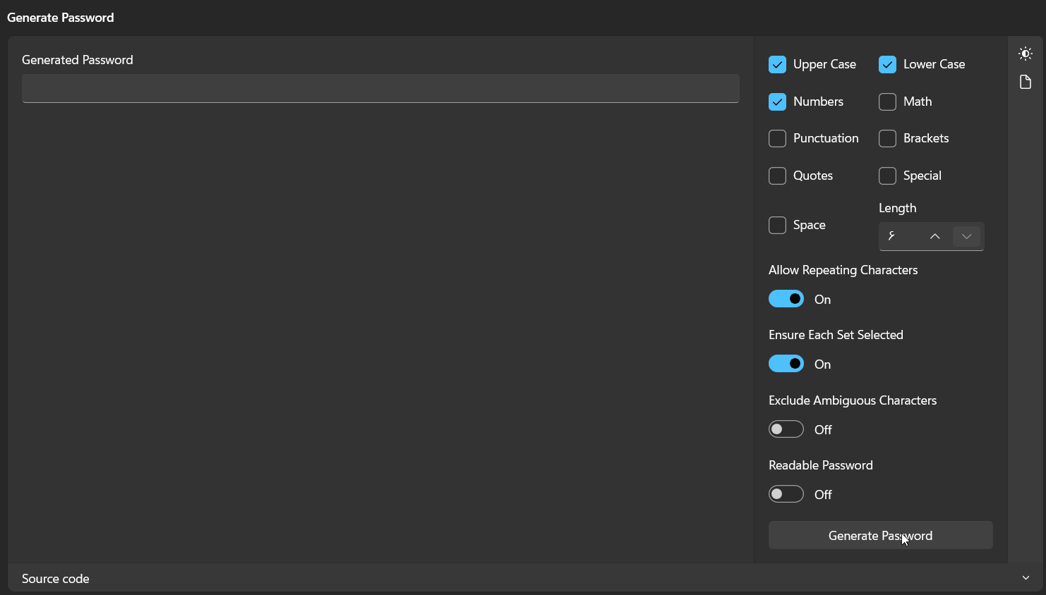 PasswordGenerator