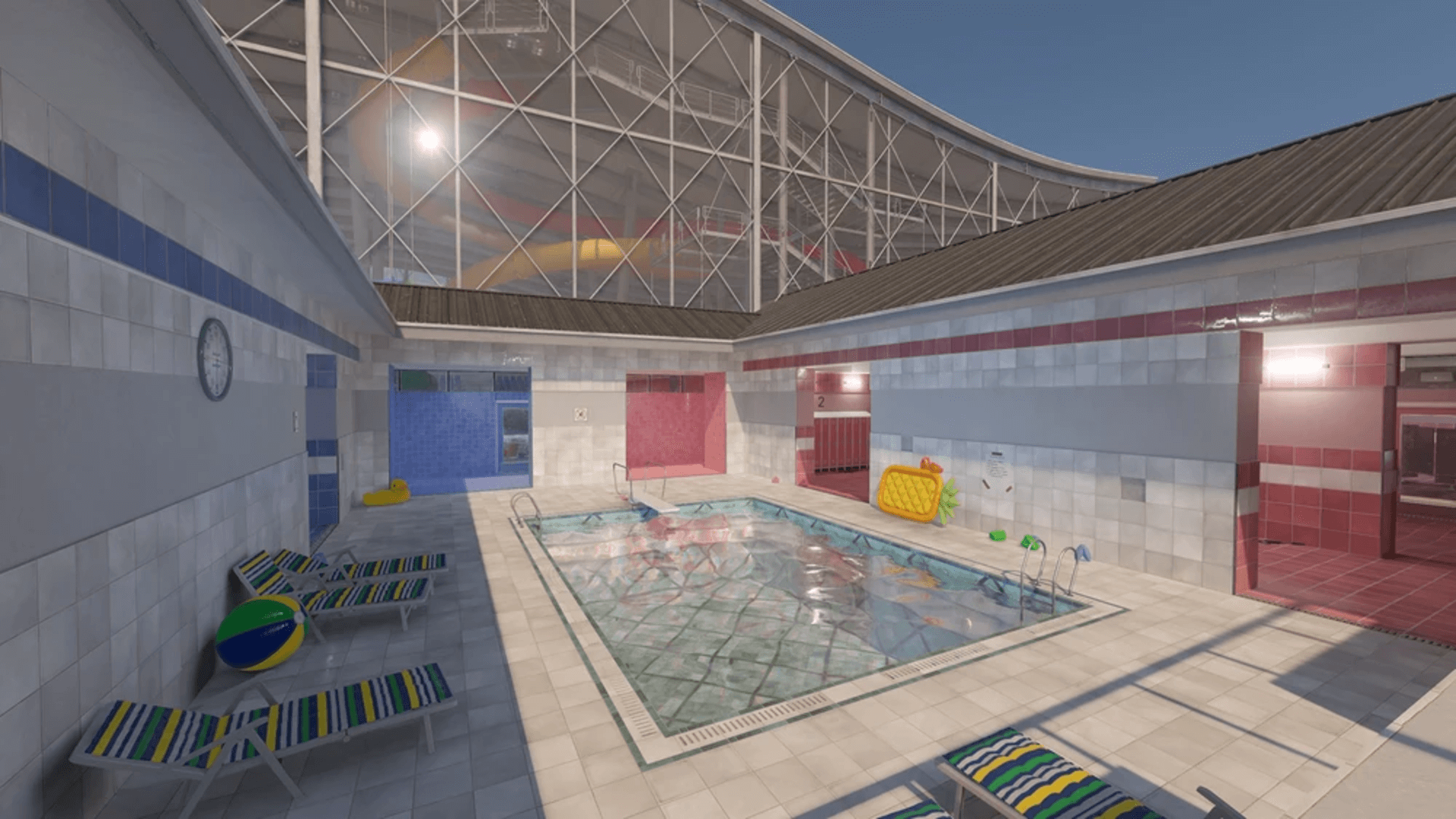 Pool Day map screenshot