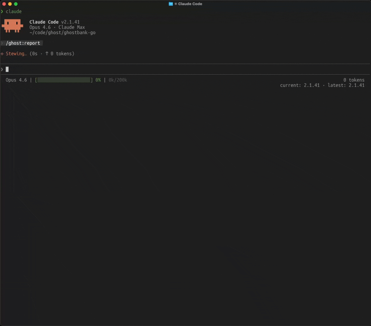 Running the Ghost Security Agent report skill