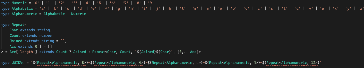 repeat uuid v4
