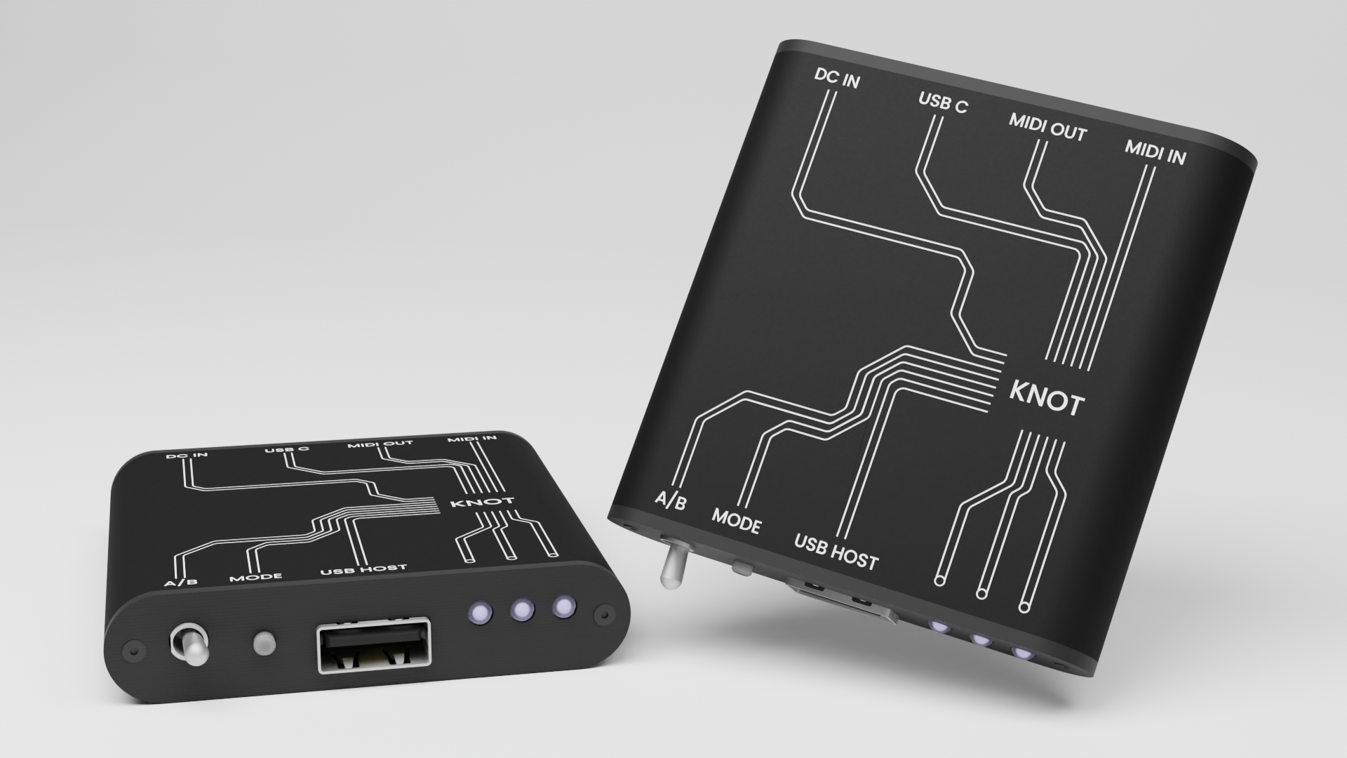 knot, the standalone usb midi host