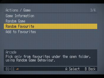 Random Game and Random Favourite