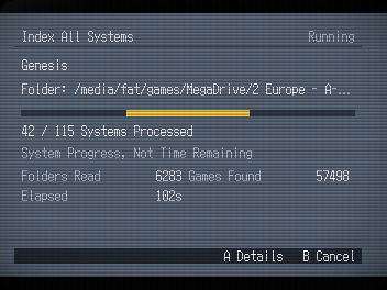 Indexing Progress