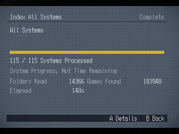 Indexing Complete
