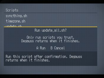 Confirm Before Running