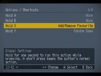 Configurable Hold Shortcuts