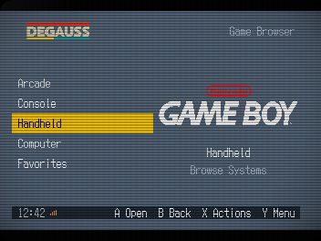 Optional Handheld category