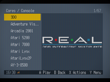 Installed Cores Browser