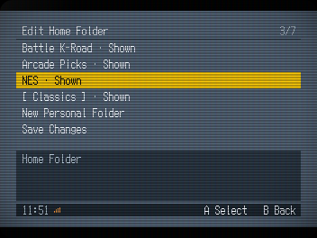 Home Folder Editor