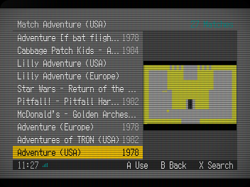Libretro Match Selection