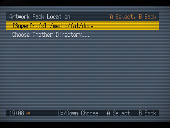 Use Existing MiSTer Artwork Packs