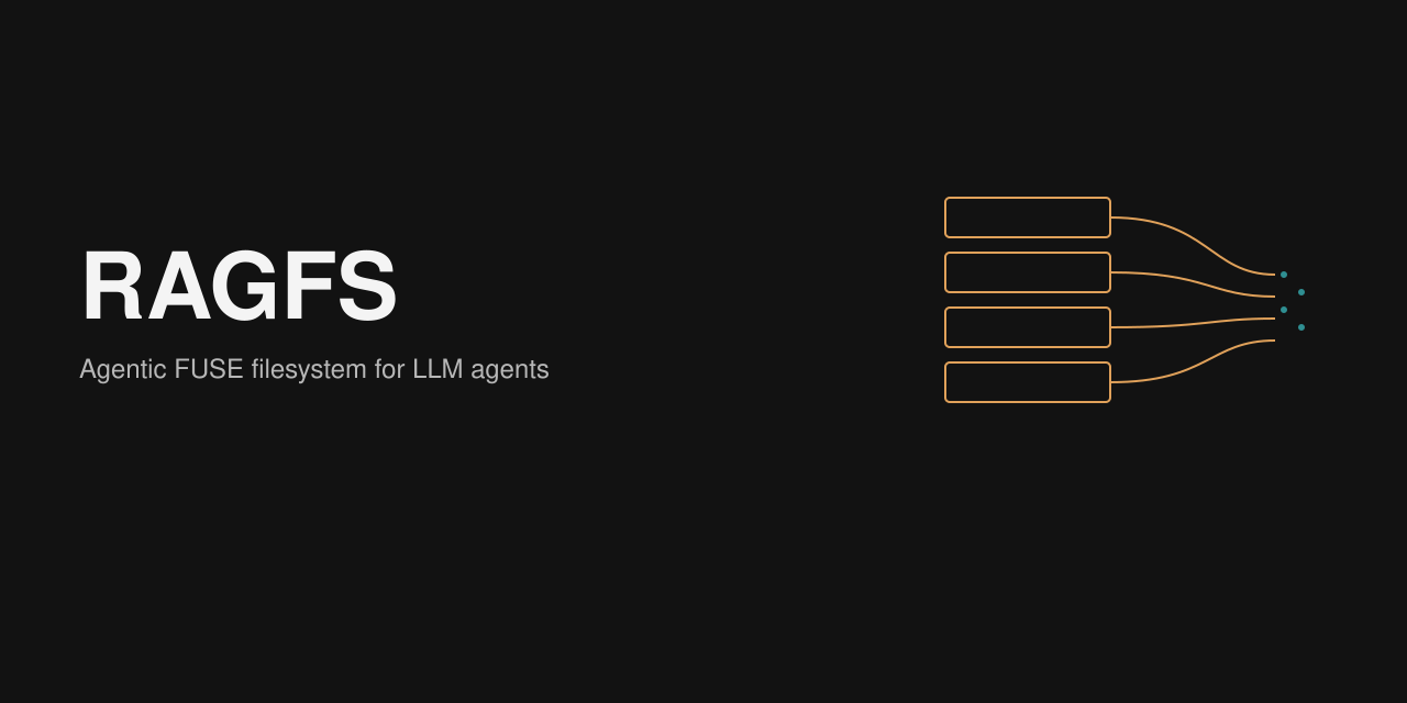 RAGFS — agentic FUSE filesystem for LLM agents