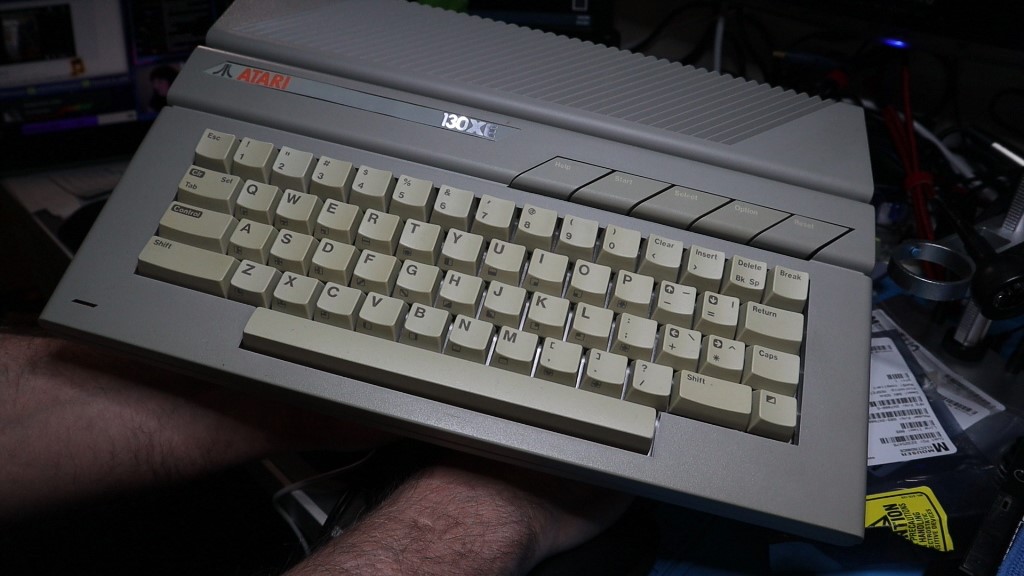 Atari keyboard tester, from the project README