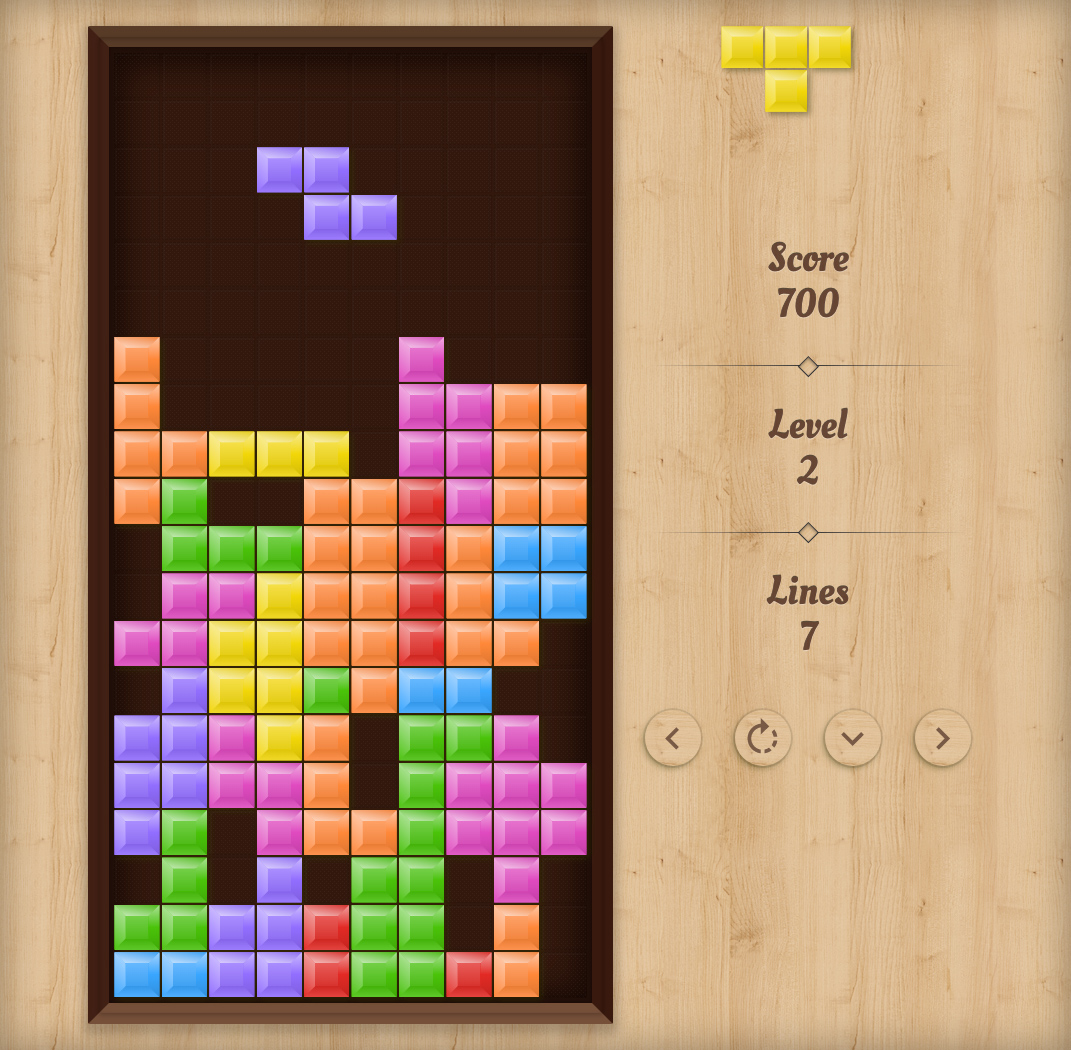 Blocchi puzzle screen shot